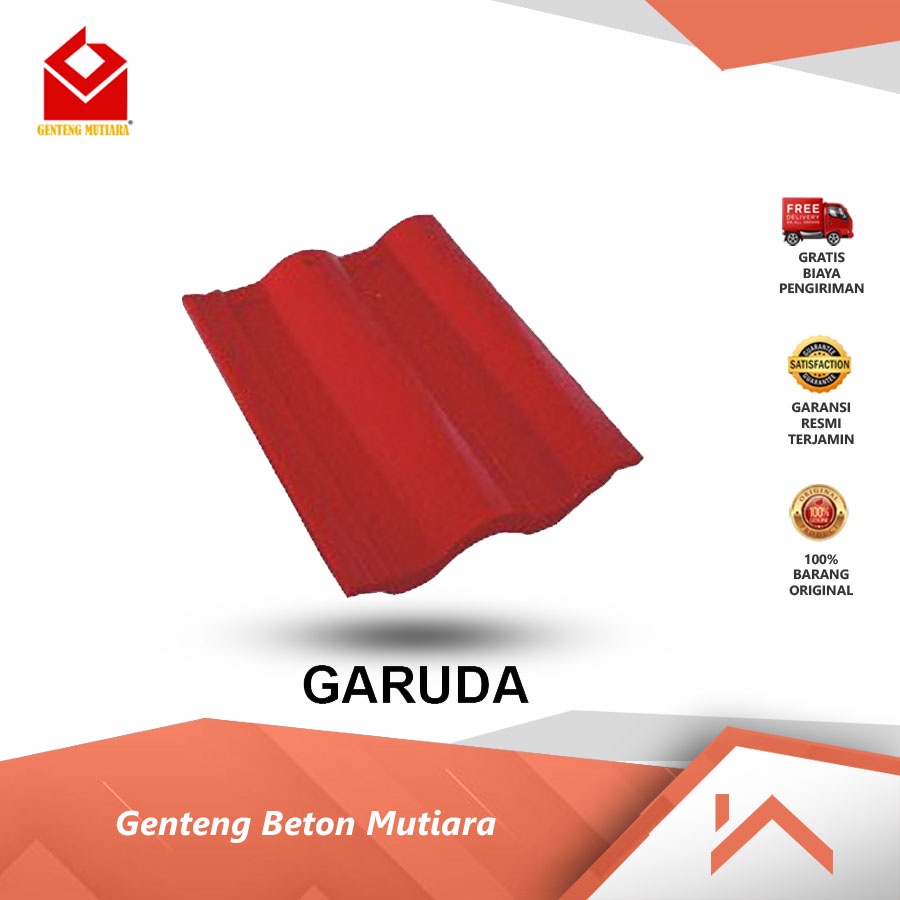 Genteng Beton Mutiara Tipe Garuda