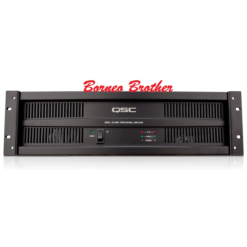 QSC ISA500Ti ISA 500 Ti Original Power Amplifier 2 x 500 Watt @70/100V
