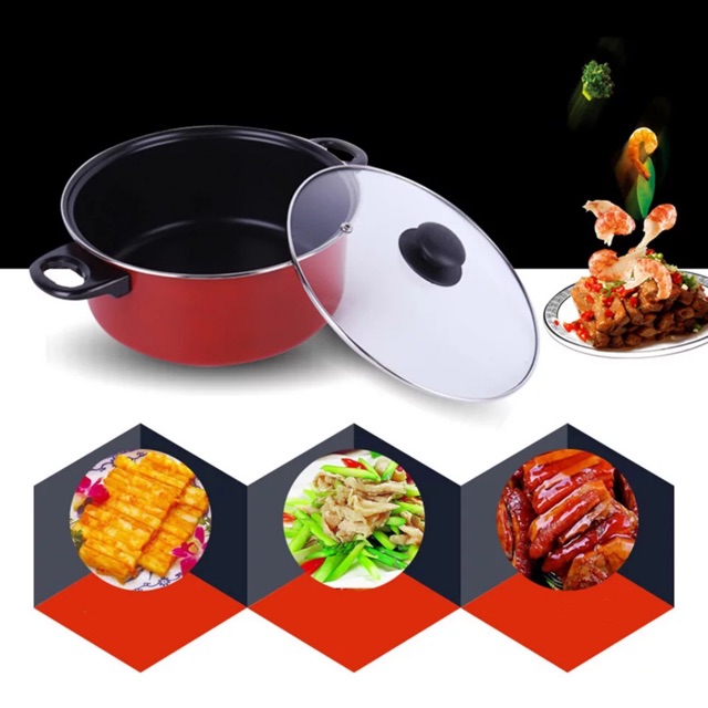 Perlengkapan Masak Set 3 - Panci Susu Sup Panci Penggorengan