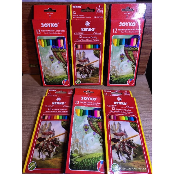 

PENSIL WARNA JOYKO CP103 - 12 WARNA - 1 pak