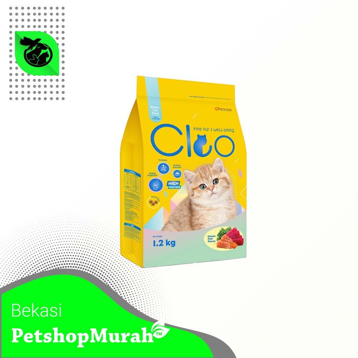 Makanan Kucing CLEO cat food KITTEN 1,2 KG