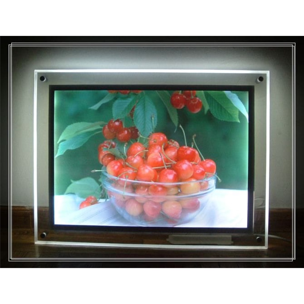 CRYSTAL FRAME SLIM LIGHT BOX A2 40X60CM