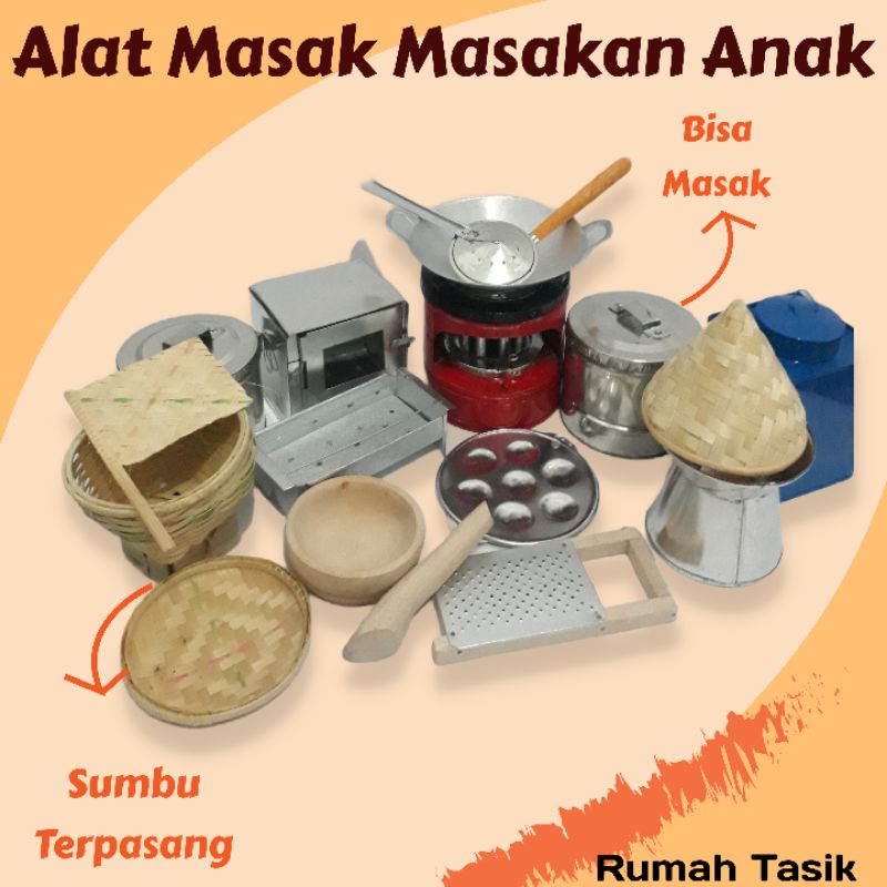 Set Mainan Masak Masakan Paket Super Kumplit / Kitchenset Masak Masakan Kumplit 18 Alat