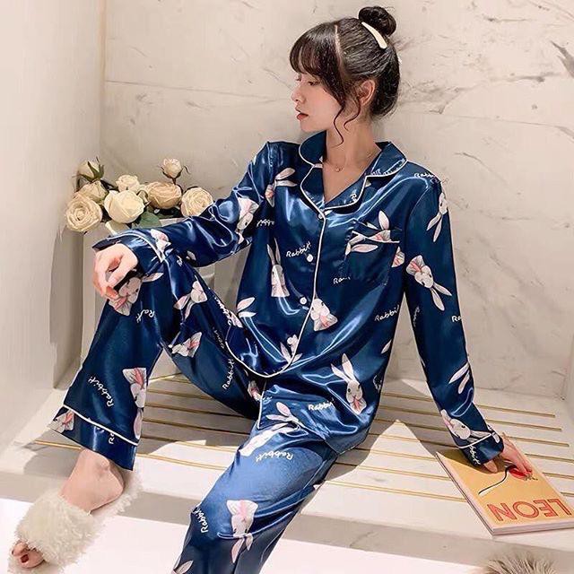 Piyama satin import / baju tidur wanita / satin / pyjamas import / baju tidur satin pp