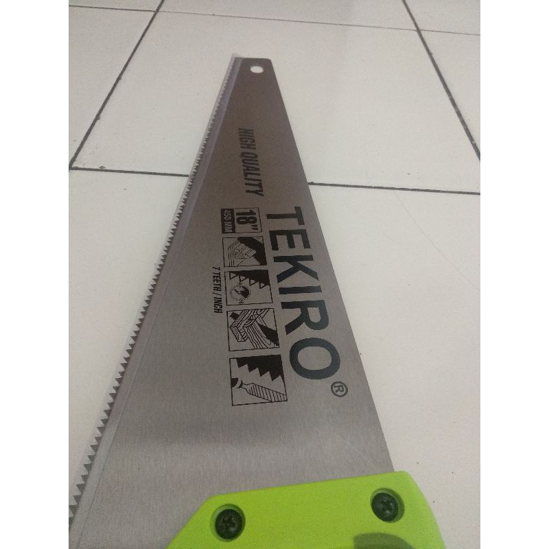 Tekiro Gergaji Kayu 18 inch Gergaji Tangan 18&quot; JAPAN STANDART
