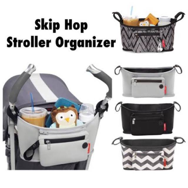 skip hop deluxe chelsea stroller organizer