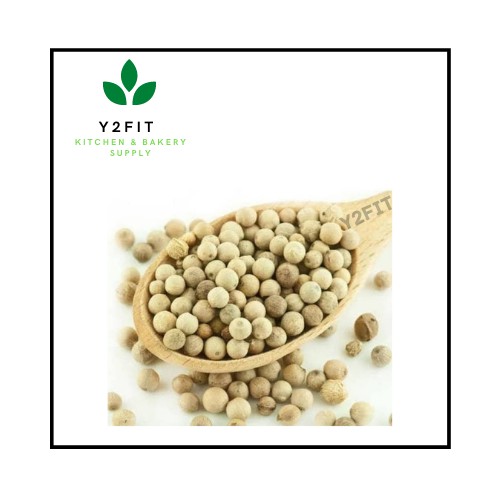 

Y2fit LADA PUTIH BIJI - WHOLE PURE WHITE PEPPER 1 KG SERPONG