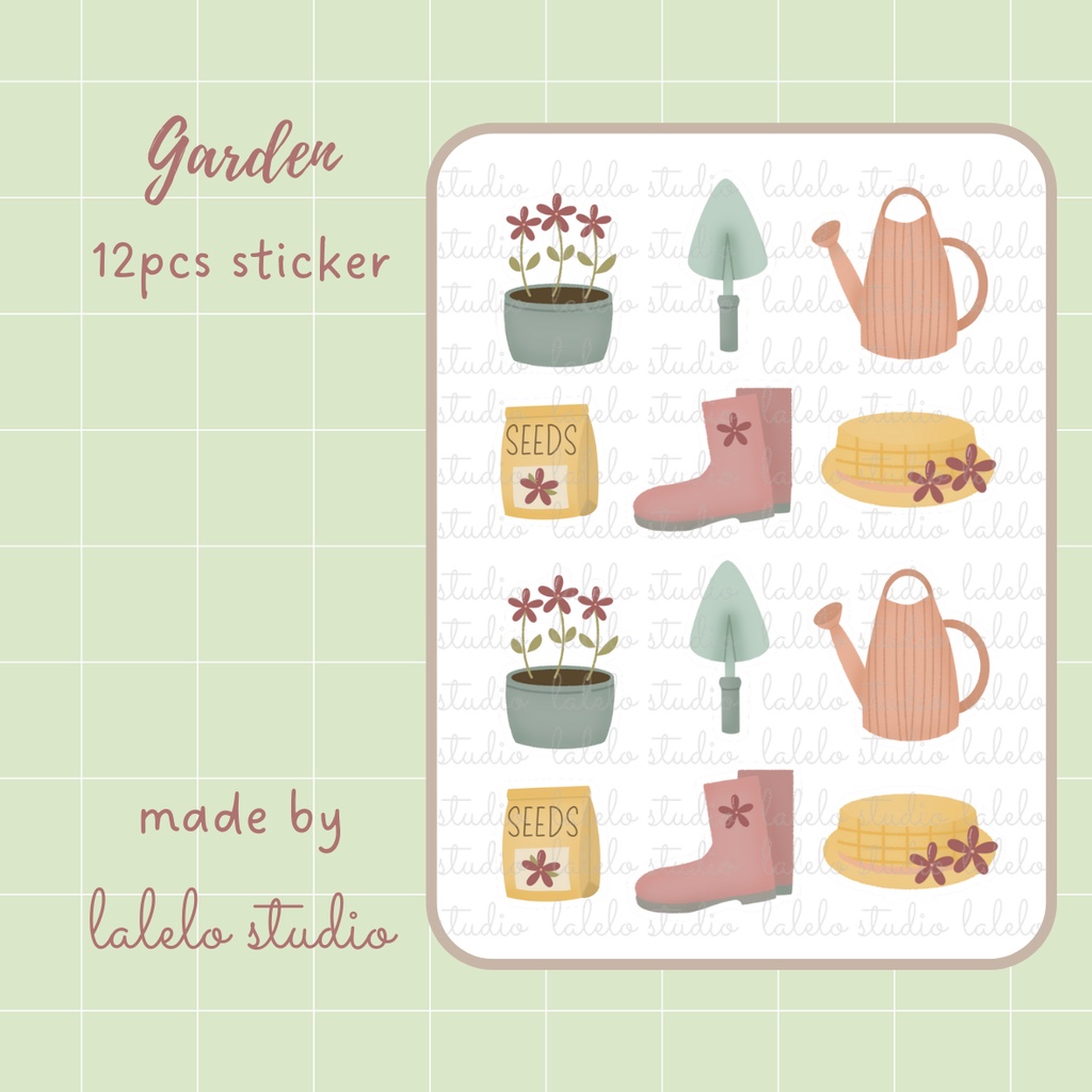 

Lalelo Studio - Sticker Deco Garden