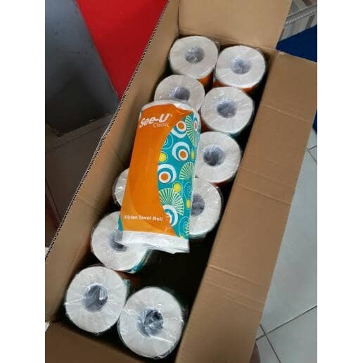 TISU KOMPOR / TISSUE DAPUR / TISU BUAH / TISSUE ROLL / KITCHEN ROLL