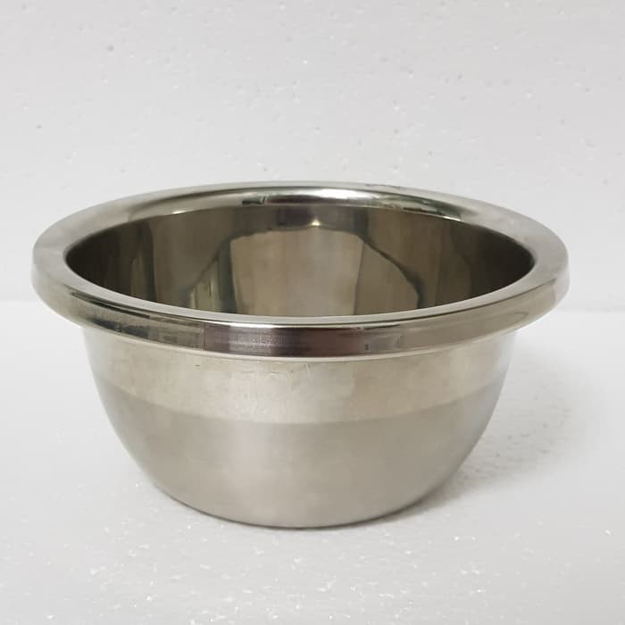 Subron Baskom Mangkok Mixing Bowl Stainless 30 cm Tinggi 11 cm