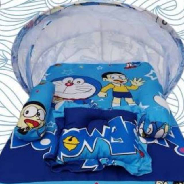 Ak15 kasur kulambu lipat motif random
