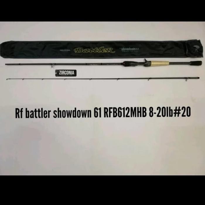 alat pancing mantul habis joran rodford battler showdown rfb 612 mhb 8-20 joran bc joran baitcas