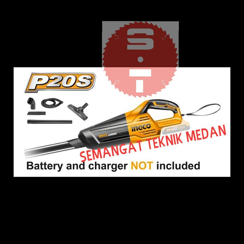 Ready Stok Cvli2001 Vacuum Vacum Cleaner Cordless Sedot Hisap Debu 20V Unit Ingco