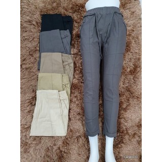  Celana  Baggy  Baggy  Pants  Bahan  Twill Strecth Uk M L 