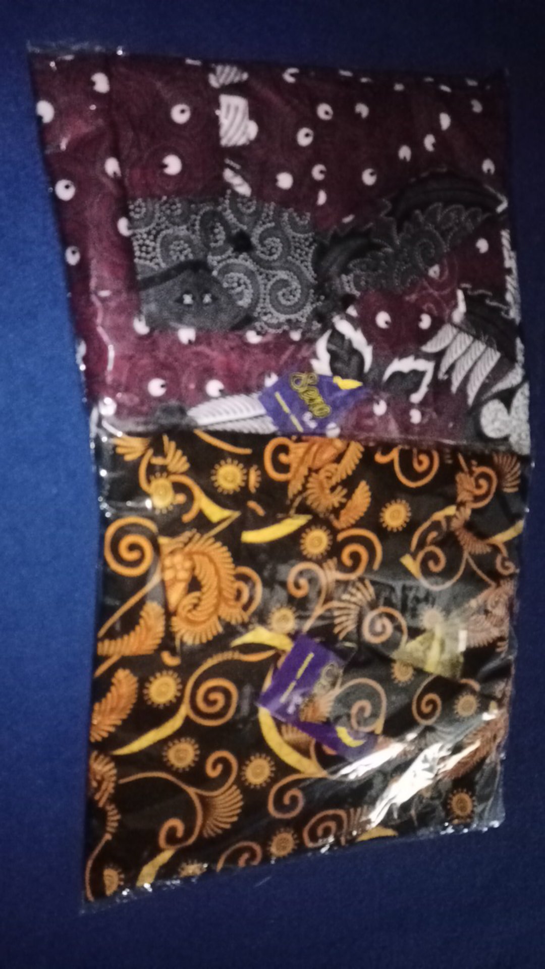 Kemeja Batik Lengan Panjang Slimfit Garuda Maroon Ory Suffa