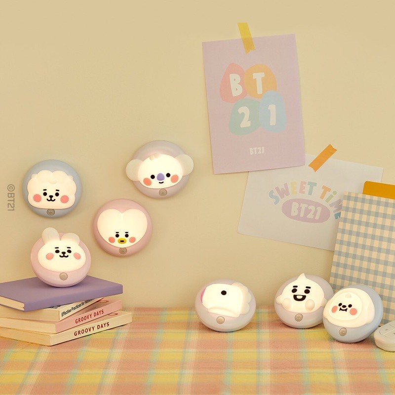 PO OFFICIAL BT21 Baby Mood Lamp