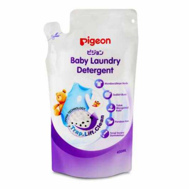 Pigeon Laundry Liquid Detergent [450 mL/ Refill] -