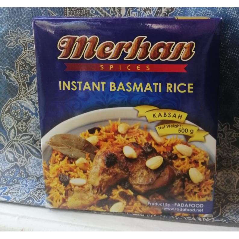 

Merhan Beras Basmati dan Bumbu varian Kabsah