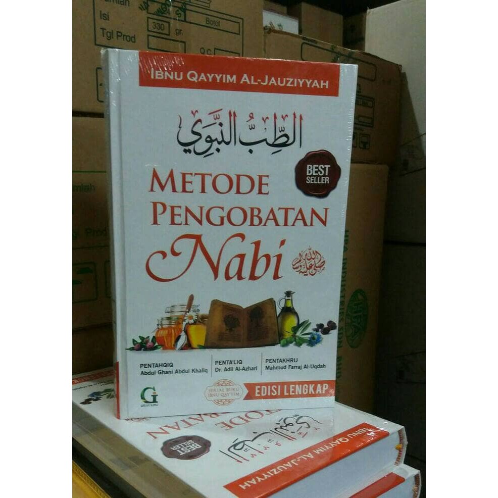 Original kitab Buku Metode Pengobatan Nabi Thibbun Nabawi