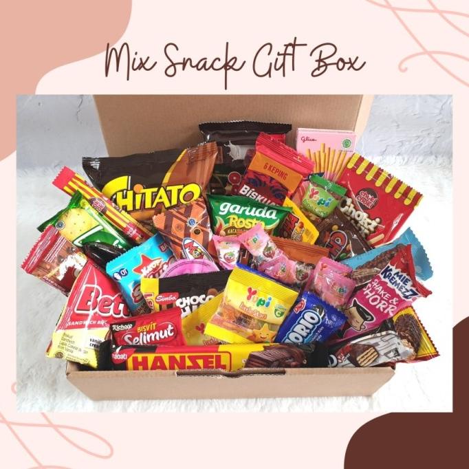 

HAMPERS BIRTHDAY WISUDA LEBARAN RAMADHAN SNACK GIFT BOX KADO ULTAH