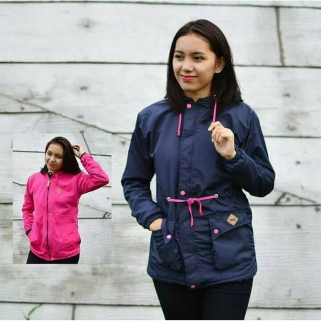 JAKET PARKA CEWEK PARASUT, JAKET CEWEK, JAKET WANITA PARASUT, JAKET PARKA CEWEK