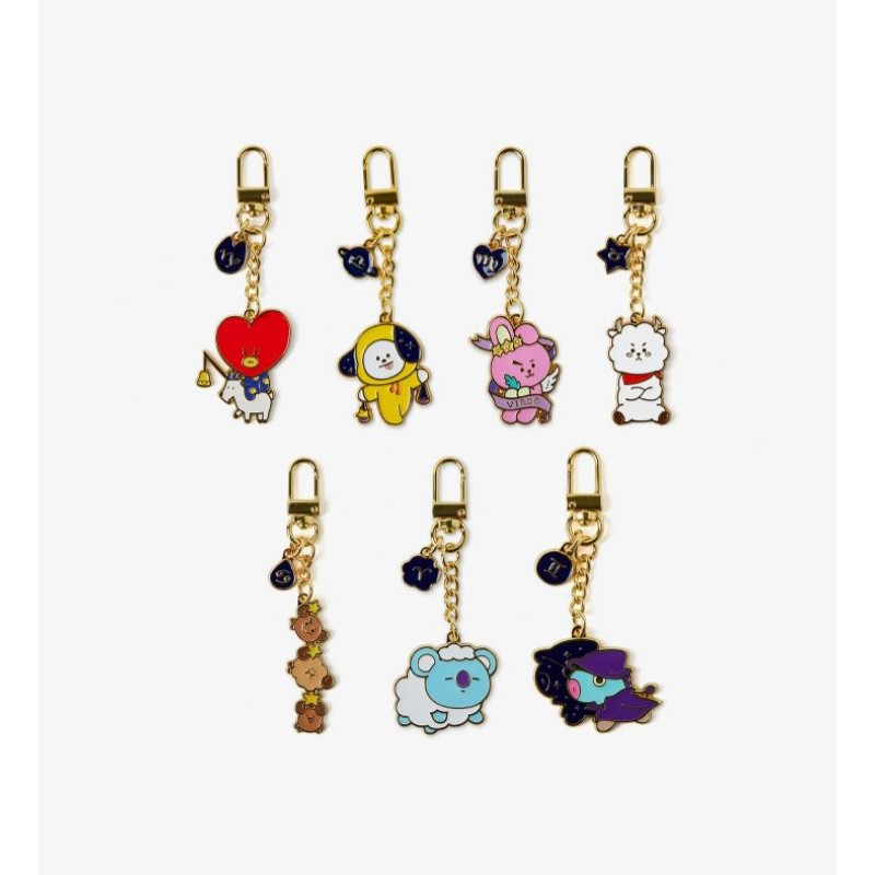 [DP-PO] METAL KEYCHAIN BT21 OFFICIAL