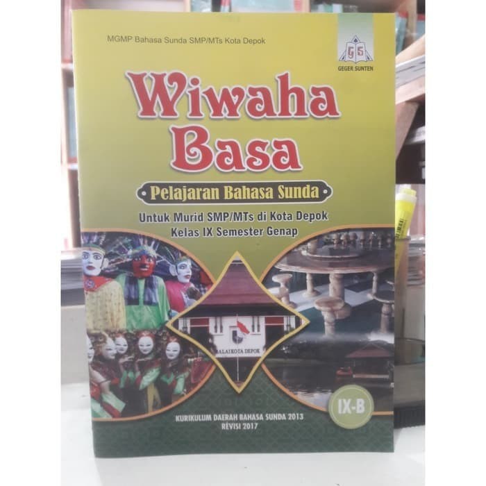 BAHASA SUNDA WIWAHA BASA KELAS 9 B GEGER SUNTEN MURAH ORI