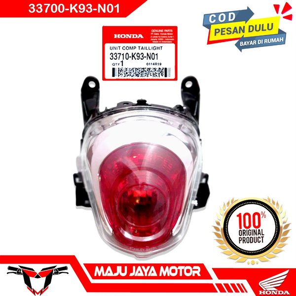 Stop Lamp Reflektor Lampu Stop Belakang Scoopy Fi Esp Stylish Led New K93 Original AHM