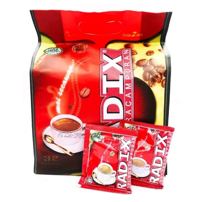 RADIX  COFFEE MAI SECAWAN HPA BUATAN MALAYSIA 1 sachet