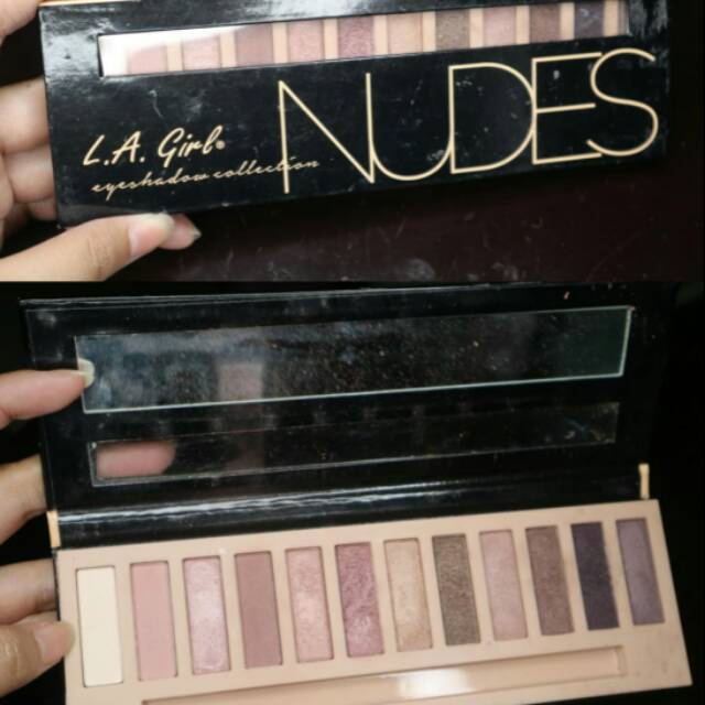 La girl eyeshadow nudes