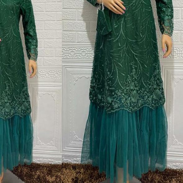 ☏ [ ] GAMIS PESTA - GAMIS TRADISIONAL - KEBAYA TULLE - GAMIS TUTU MALIKA - BY NJ MODE ☚