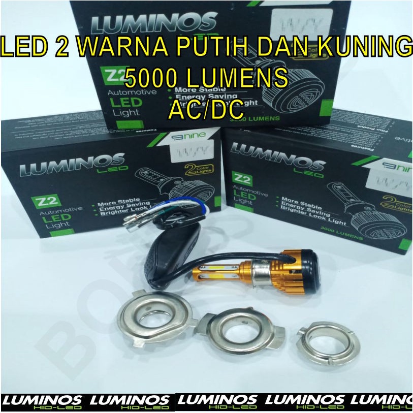 Lampu Motor LED JUPITER MX 135 LUMINOS Z2 2 Warna Putih dan Kuning-2