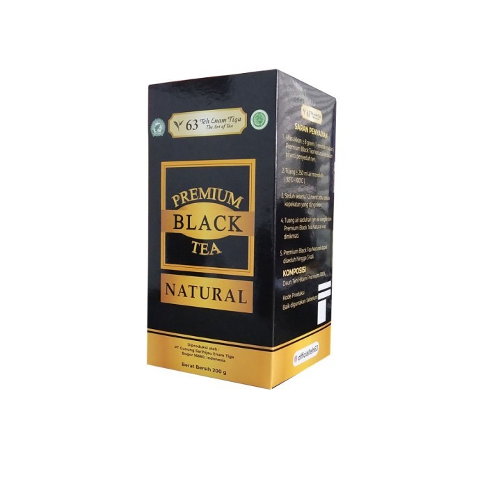 

Teh 63 Premium Black Tea Natural 10 Kantong