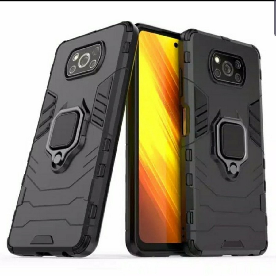 XIAOMI POCOPHONE M3 X3 PRO POCO X3 PRO CASE HARDCASE ARMOR PHANTER WITH RING