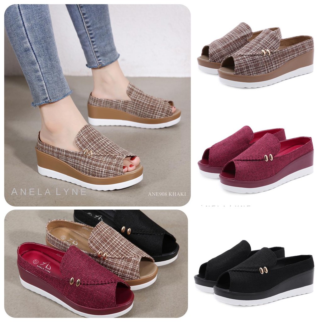 ANELA LYNE SLOP WEDGES NASHA ANEL908 ORIGINAL (SALE)