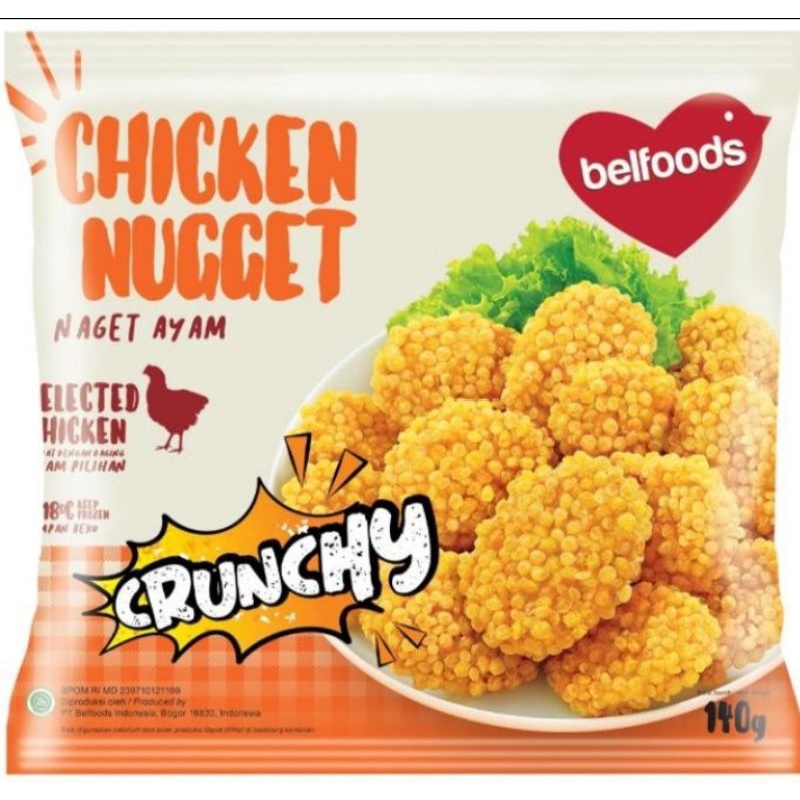 BELFOODS Nugget Crunchy 140gr