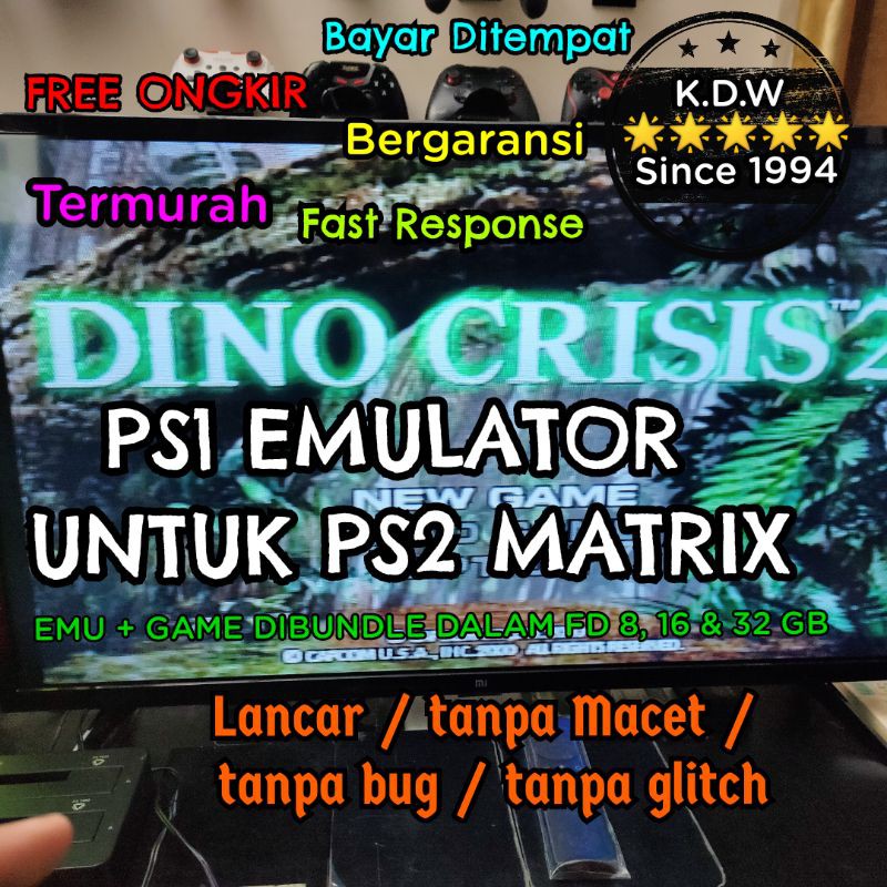 EMULATOR PS1 UNTUK PS2 MATRIX