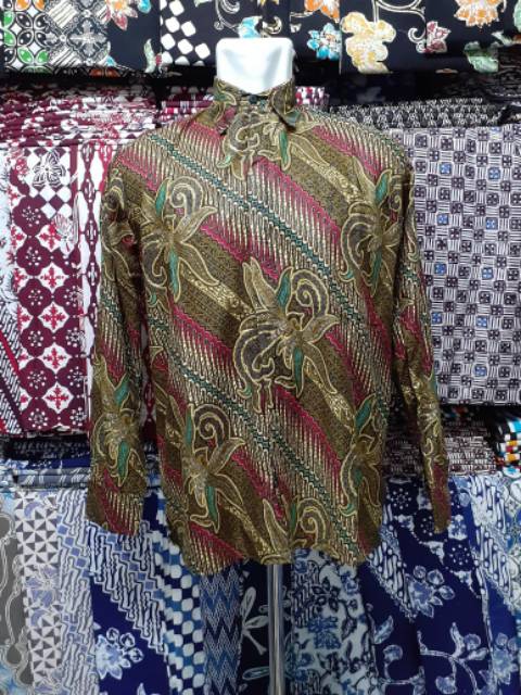 KEMEJA BATIK LENGAN PANJANG MURAH