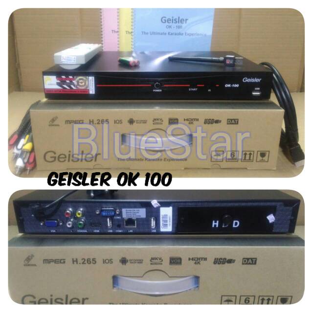 DVD Player karaoke Geisler Ok 100 Original