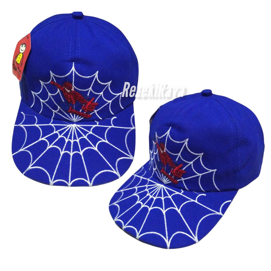 Topi Karakter Spideman Anak Topi Laba Laba Topi Baseball Anak