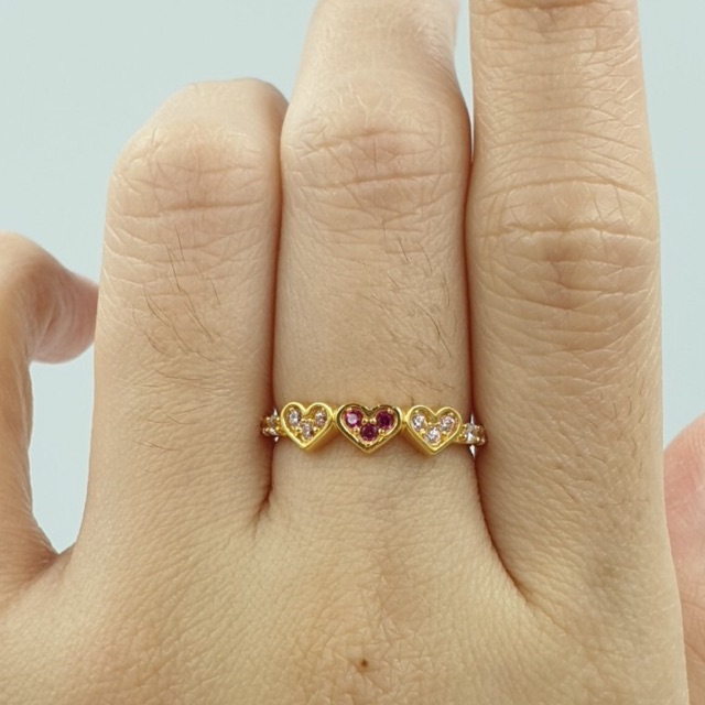 Daftar Harga Cincin Emas Bentuk Hati Bulan November 2021