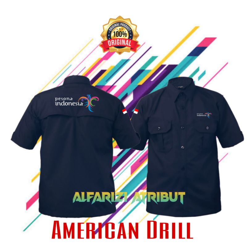 KEMEJA PDL PESONA INDONESIA KEMEJA PESONA INDONESIA