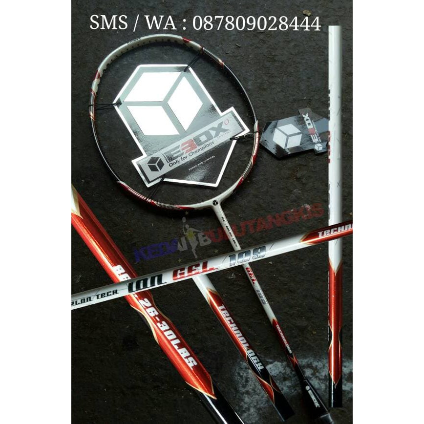 Raket Badminton EBOX ION GEL 109 ORIGINAL 100% 