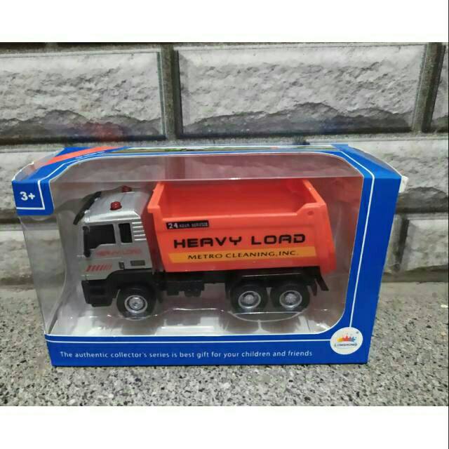 DIECAST MOBIL DUMP TRUCK KONTRUKSI - MINIATUR DUMP TRUCK ANAK - KADO UNTUK ANAK
