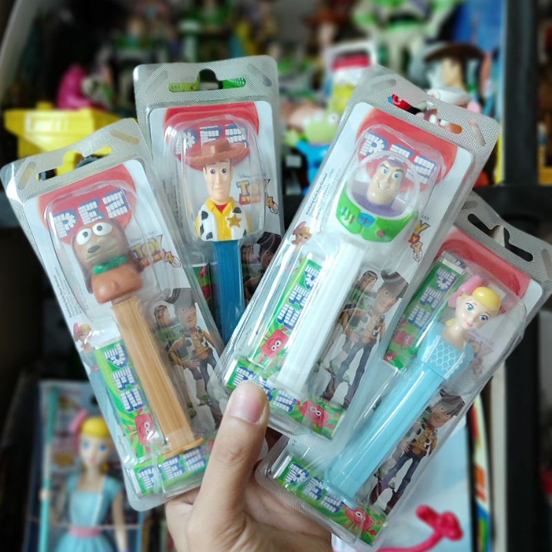 Pez Toy Story 4 Woody Buzz Bo Peep Slinky Dog