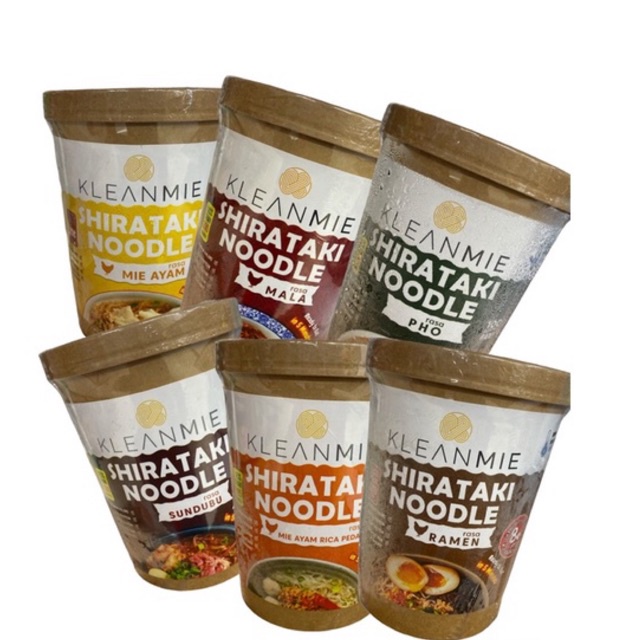 Klean Mie Shirataki Instant Noodle