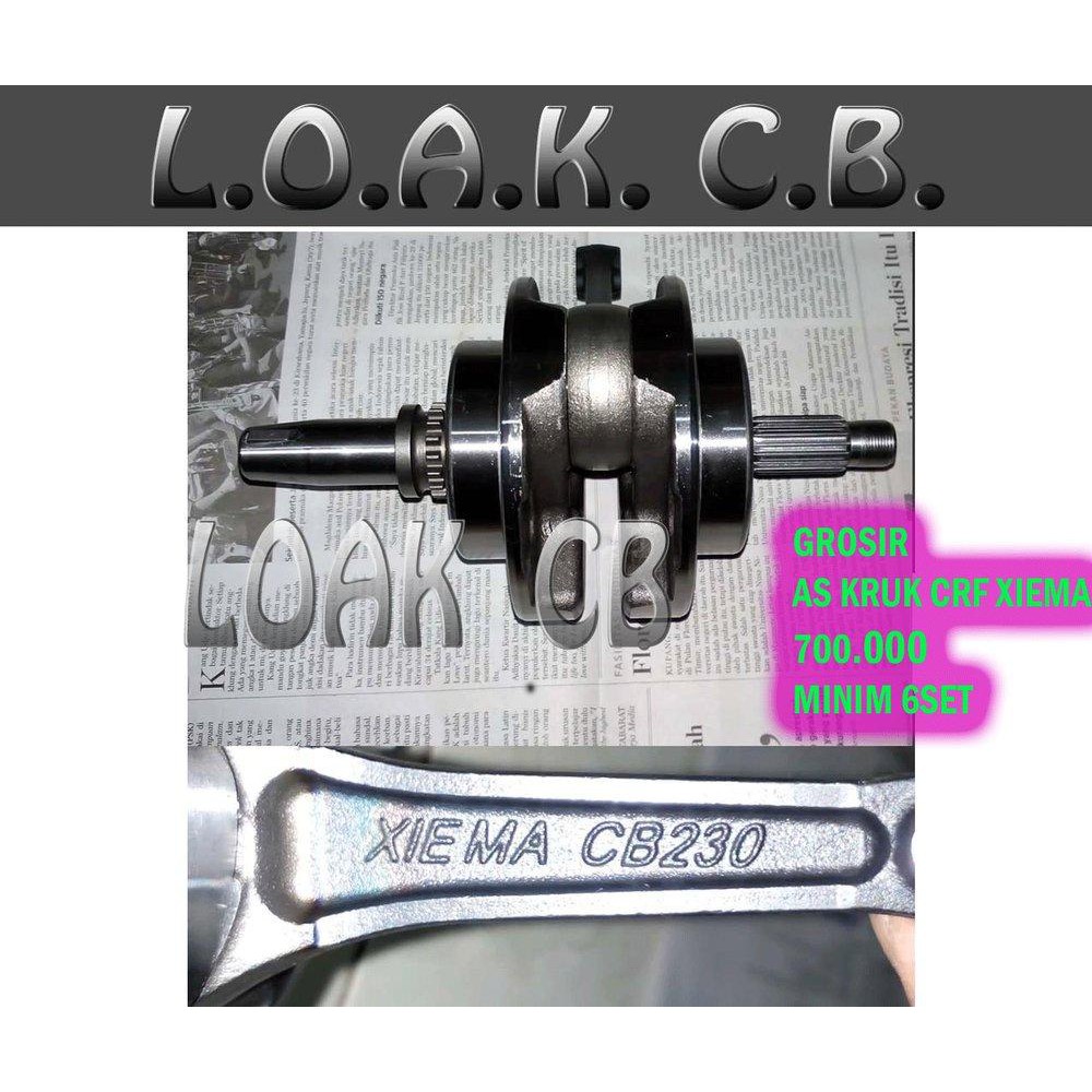 Jual GROSIR AS KRUK KRUK AS CRF 230 DIABLO 230 XIEMA 230 LANGKAH STROKE 66.2 MM PABRIKAN Limited