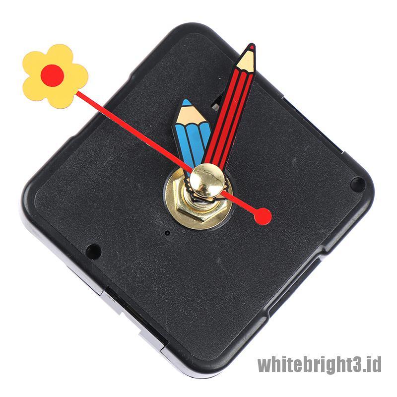 ❤WHITE3❤ Hanging DIY Quartz Watch Wall Clock Movement Quartz repair Clock Mechanism Parts