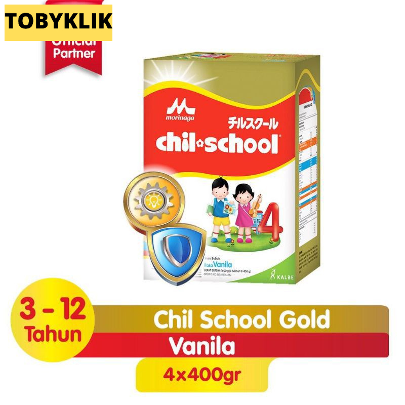 PROMO ! Chil School / ChilSchool Gold Madu, vanila 1600gr