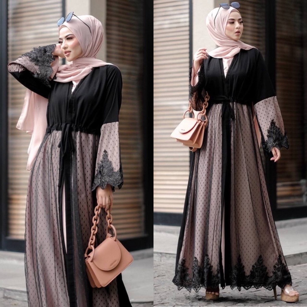 New Abaya Gamis Maxi Dress Arab Saudi Dubai Wanita